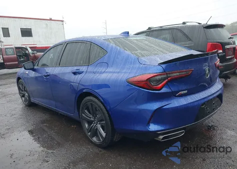 2022 Acura Tlx A-Spec Package z USA, uszkodzony, nr VIN 19UUB5F55NA003555